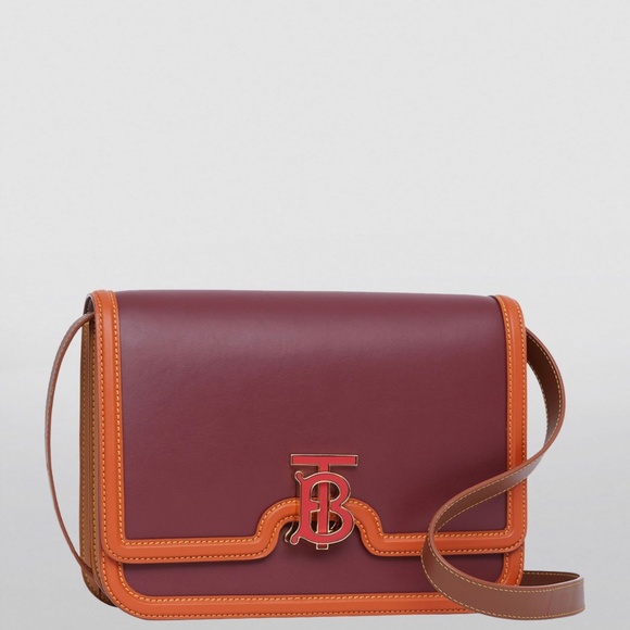 Brand New Medium calf Leather TB Bag - Crossbody cum Shoulder - Picture 8 of 8